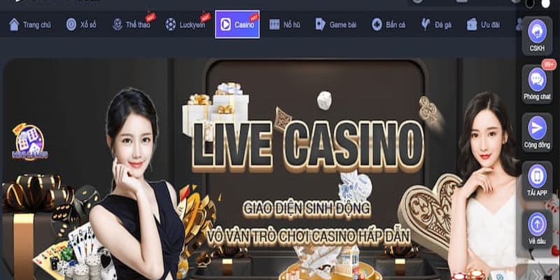 Các trò chơi hấp dẫn tại casino s666